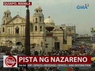 24 Oras: Oras-oras na misa sa Quiapo Church, dinadagsa