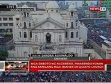 Mga deboto ng Nazareno, pinabendisyunan ang kanilang mga imahen sa Quiapo Church