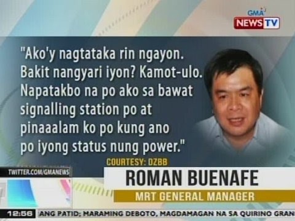 BT: Buenafe, 'di inaalis ang posibilidad na may nanabotahe kaya nagka-aberya sa MRT kanina