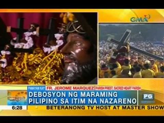 Paliwanag sa likod ng debosyon ng maraming Pilipino sa Traslacion | Unang Hirit