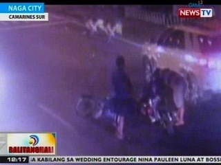BT: Salpukan ng 2 motorsiklo sa CamSur, na-hulicam