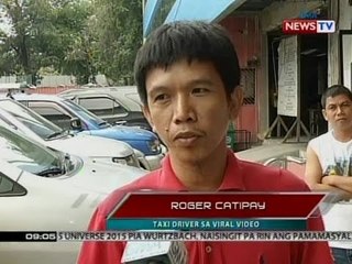 SONA: Taxi driver, sinigawan at sinuntok umano ang pasaherong tumangging magpa-kontrata