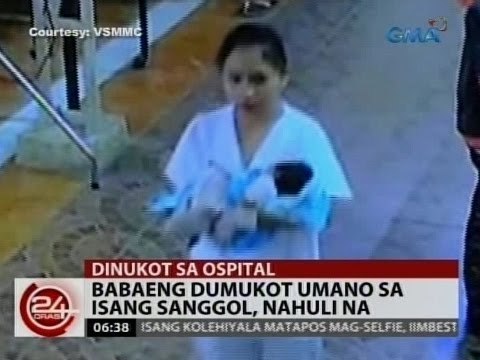 24 Oras: Babaeng dumukot umano sa isang sanggol, nahuli na