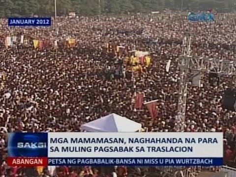 Saksi: Mga mamamasan, naghahanda na para sa muling pagsabak sa traslacion