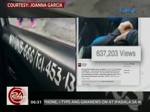24 Oras: Taxi driver, sinigawan at sinuntok pa umano ang pasaherong tumangging magpa-kontrata