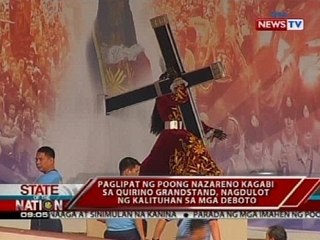 SONA: Pahalik sa poong nazareno, sinimulan na