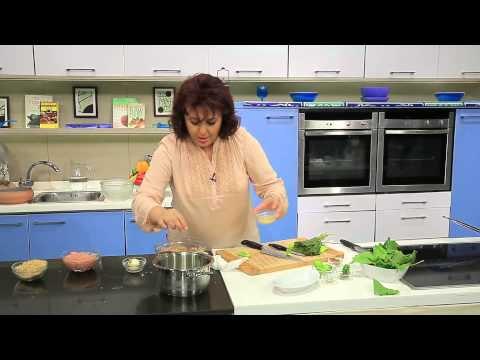 ورق عنب بالدجاج المفروم والفريك - زبادى ايرانى | عيش وملح حلقة كاملة