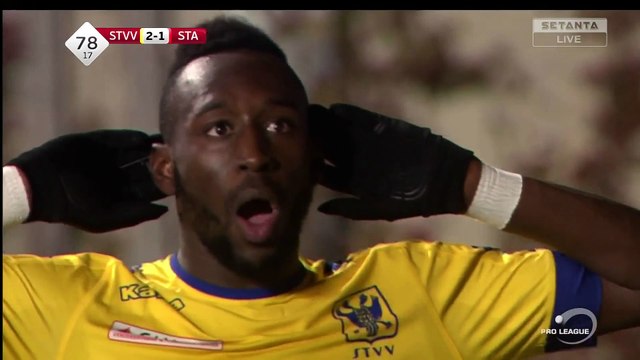 2-1 Yohan Boli Goal Belgium Jupiler Pro League - 27.12.2016 Sint-Truiden 2-1 Standard Liège