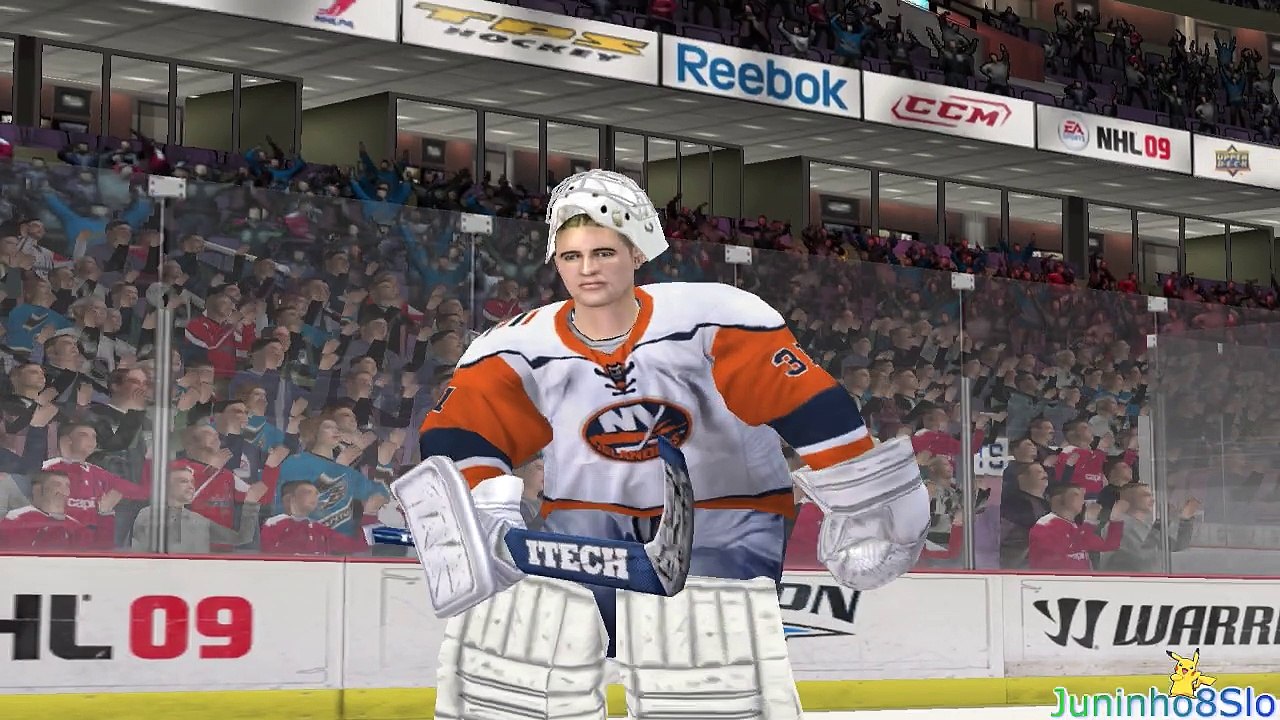NHL 09-Dynasty mode-Washington Capitals vs New York Islanders-Game 77
