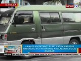 BP: 3-anyos na batang lalaki, patay matapos mabundol ng van habang naglalaro sa gilid ng daan