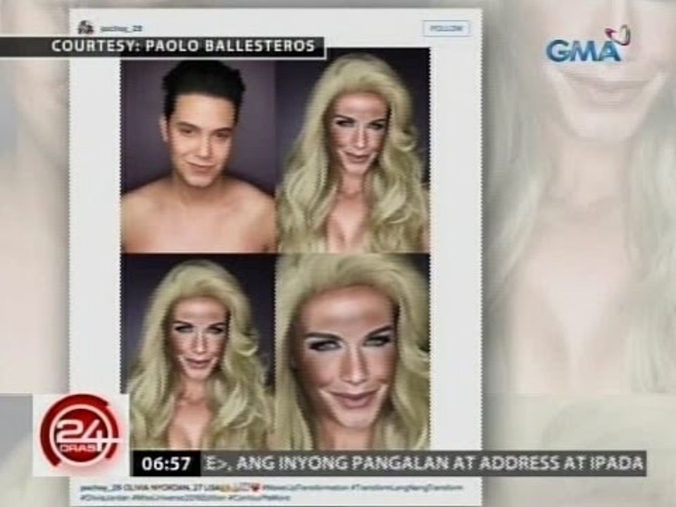 24 Oras: Paolo Ballesteros, nag-ala Miss U.S.A. Olivia Jordan