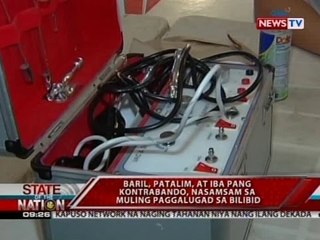 SONA: Baril, patalim, at iba pang kontrabando, nasamsam sa muling paggalugad sa Bilibid