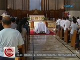 24 Oras: Public viewing at necrological service para kay Kuya Germs, isinagawa sa GMA Network