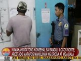 Kumakandidatong konsehal sa Bangui, Ilocos Norte, arestado matapos mahulihan ng droga at mga bala