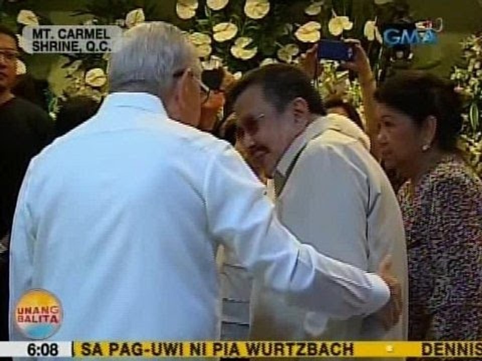 UB: Ilang pulitiko at artista, dumalo sa burol ni Kuya Germs