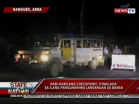 SONA: Kabi-kabilang checkpoint, itinalaga sa ilang pangunahing lansangan sa bansa