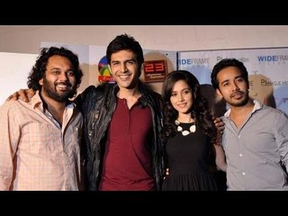 Kartik Tiwari And Luv Ranjan At The Music Launch Of 'Akaash Vani'