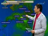 UH: Tiyansa ng ulan sa maghapon sa malaking bahagi ng Mindanao ngayong Martes, asahan