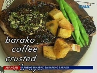 Saksi: Barako Coffee Crusted Rib Eye, karneng binabad sa kape