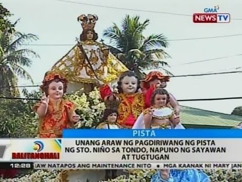 BT: Unang araw ng pagdiriwang ng Pista ng Sto. Niño sa Tondo, napuno ng sayawan at tugtugan