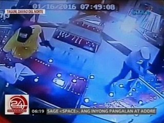 24 Oras: Dalawang jewelry store, hinoldap ng armadong grupo