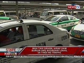 LTFRB at DOLE, tatalakayin daw kung naaayon pa rin ang boundary system sa taxi