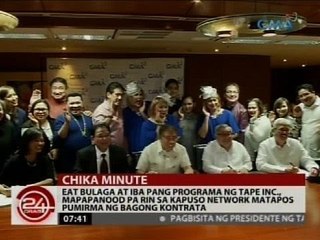 Eat Bulaga at iba pang programa ng Tape Inc., mapapanood pa rin sa Kapuso Network