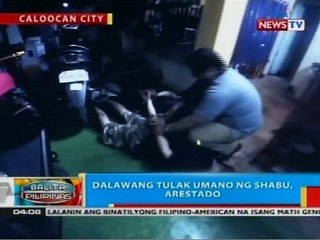 BP: Dalawang tulak umano ng shabu, arestado