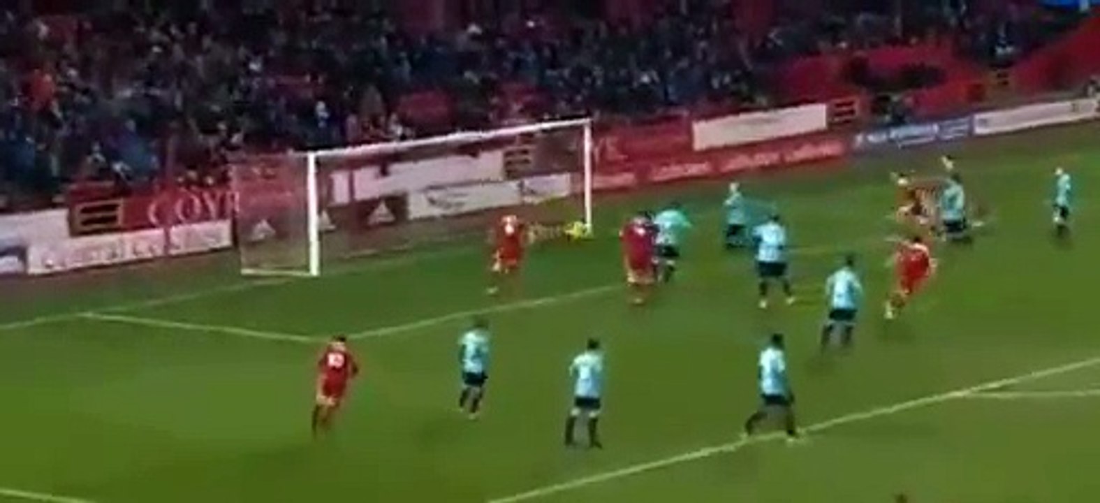 Aberdeen 1:0 Hamilton (Scottish Premier League. 27 December 2016)