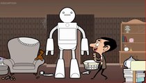 Mr Bean Cartoon - The Robot