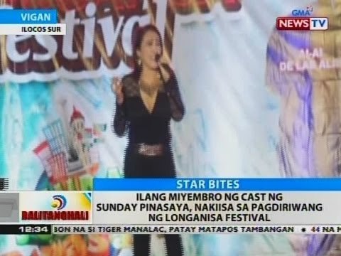 BT: Ilang miyembro ng cast ng Sunday Pinasaya, nakiisa sa pagdiriwang ng longanisa festival