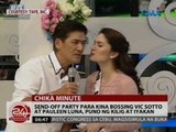 Send-off party para kina Vic Sotto at Pauleen Luna, puno ng kilig at iyakan