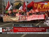 Paggunita sa Mendiola massacre, idinaan sa kilos-protesta