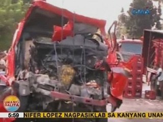 UB: 3 patay sa salpukan ng 2 truck sa Koronadal City, South Cotabato