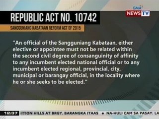 BT: SK Reform Bill, naisabatas na matapos ang 5 taon