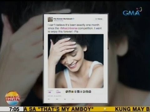 UB: Pia Wurtzbach, nakiki-monthsary 1 buwan mula nang makoronahang 'Miss U' 2015