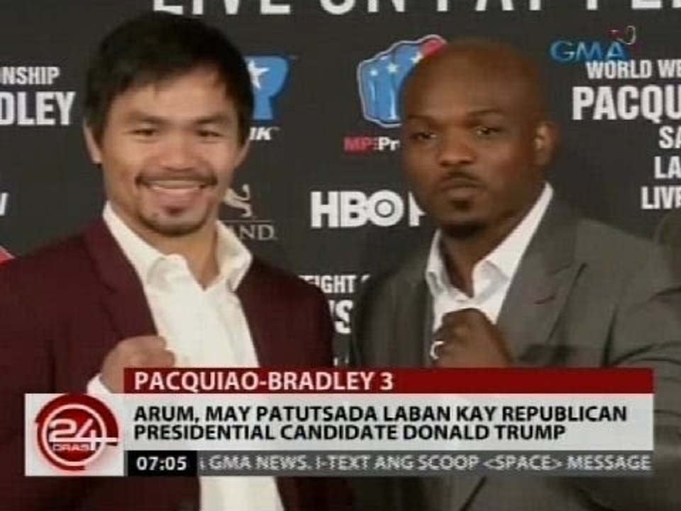 Pacman, nasa New York para i-promote ang laban nila ni Desert Storm