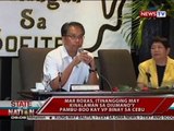 SONA: Mar Roxas, itinangging may kinalaman sa diumano'y pambu-boo kay VP Binay sa Cebu