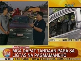 UB: Mga dapat tandaan para sa ligtas na pagmamaneho