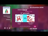 Firenze - Scandicci 1-3 - Highlights - 11^ Giornata - Samsung Gear Volley Cup 2016/17