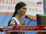 SONA: Miss Universe Pia Wurtzbach, mainit na sinalubong sa kanyang pagbabalik-Pilipinas