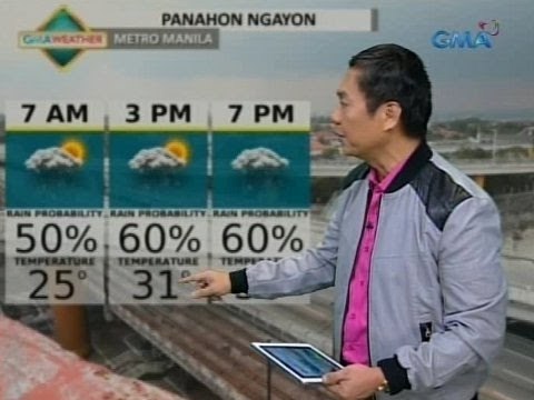 UH: Maayos na panahon at tiyansa ng mahihinang ulan, asahan sa NCR ngayong Biyernes