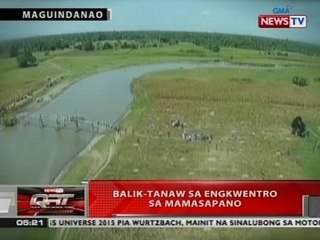 QRT: Balik-tanaw sa engkwentro sa Mamasapano
