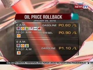 SONA: Ilang kumpanya ng langis, nag-anunsyo ng bawas-presyo sa mga produktong petrolyo