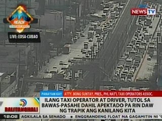 BT: Ilang taxi operator at driver, tutol sa bawas-pasahe