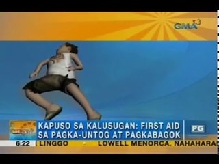 Kapag nauntog ka, ano ang dapat mong gawin? | Unang Hirit