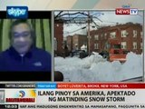 BT: Panayam kay Boyet Loverita, Pinoy sa Bronx, New York, USA kaugnay ng snow storm doon