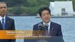 Abe offers condolences at Pearl Harbor for victims of war