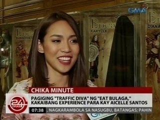 24 Oras: Pagiging "Traffic Diva" ng "Eat Bulaga," kakaibang experience para kay Aicelle Santos
