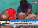 BT: 18 kabilang ang 2 menor de edad, arestado sa drug raid